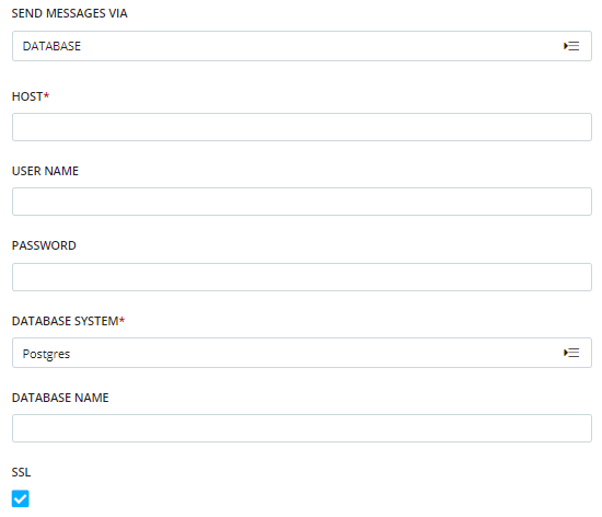 SQL connector setup screenshot two