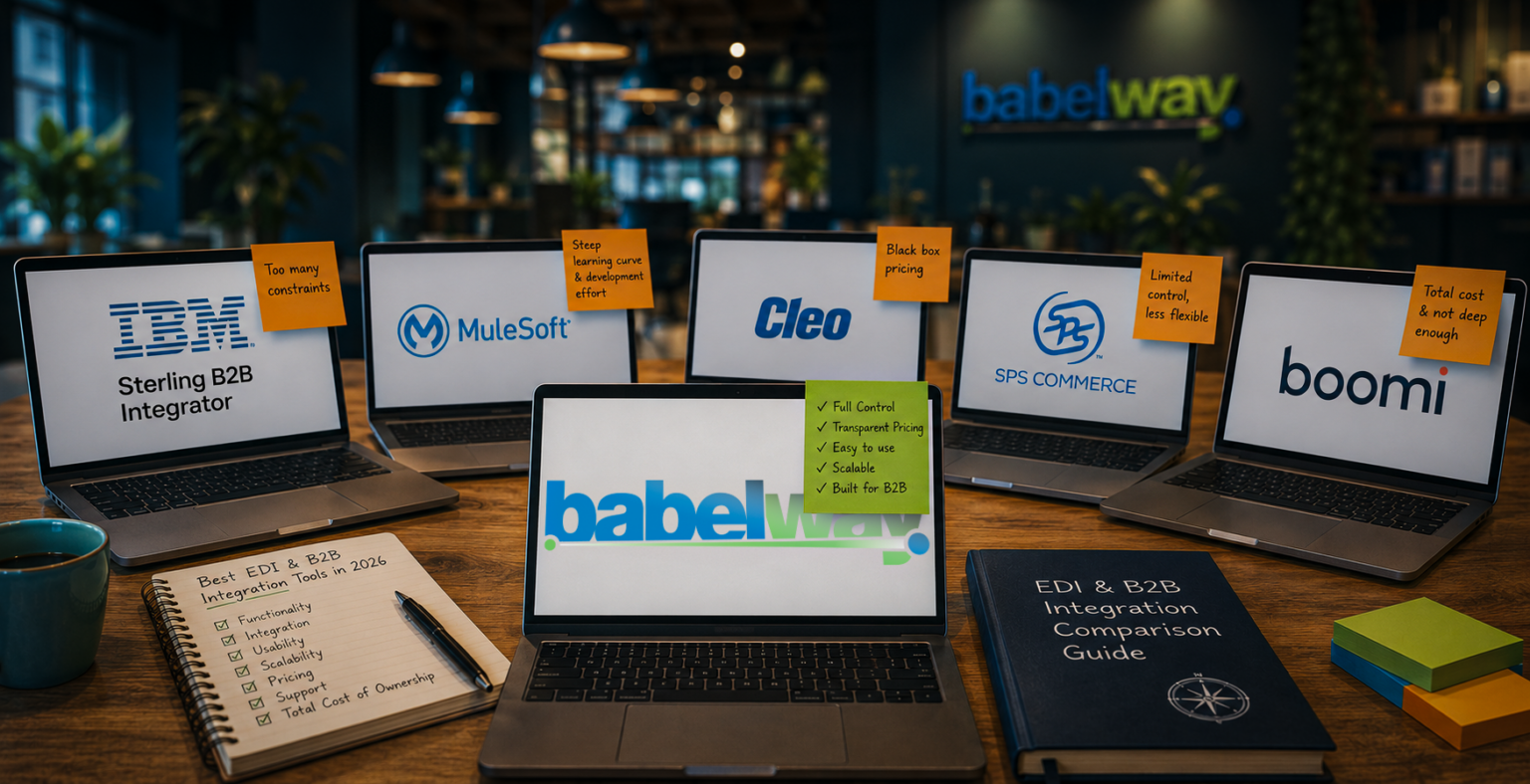 Best EDI & B2B Integration Tools in 2026 | Babelway