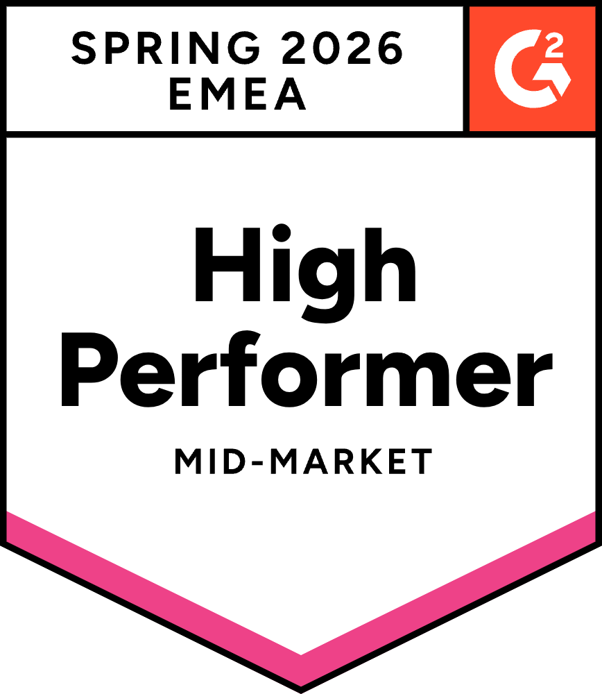 Babelway High Performer in EMEA on G2